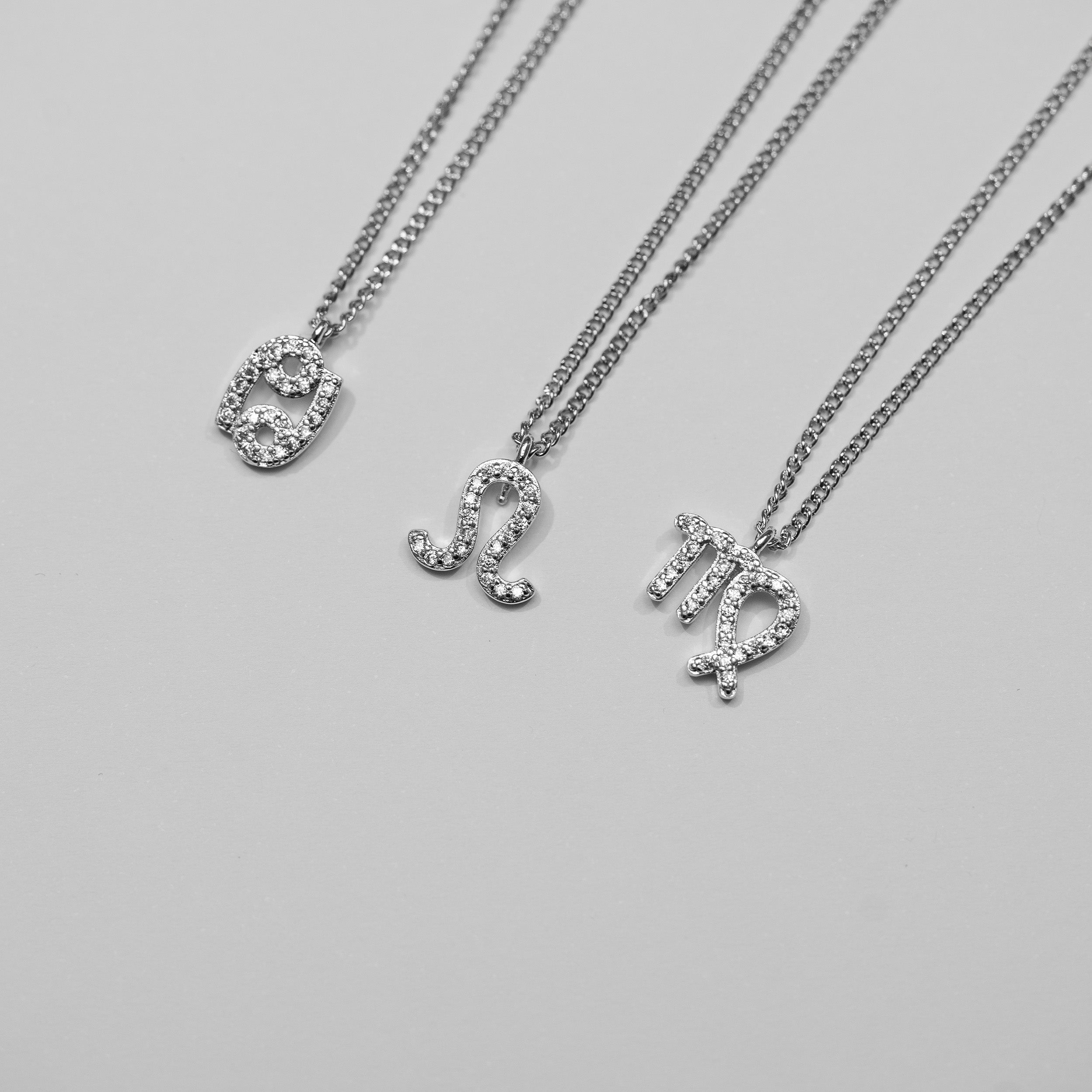 STERRETEKEN KETTING MET ZIRCONIA
