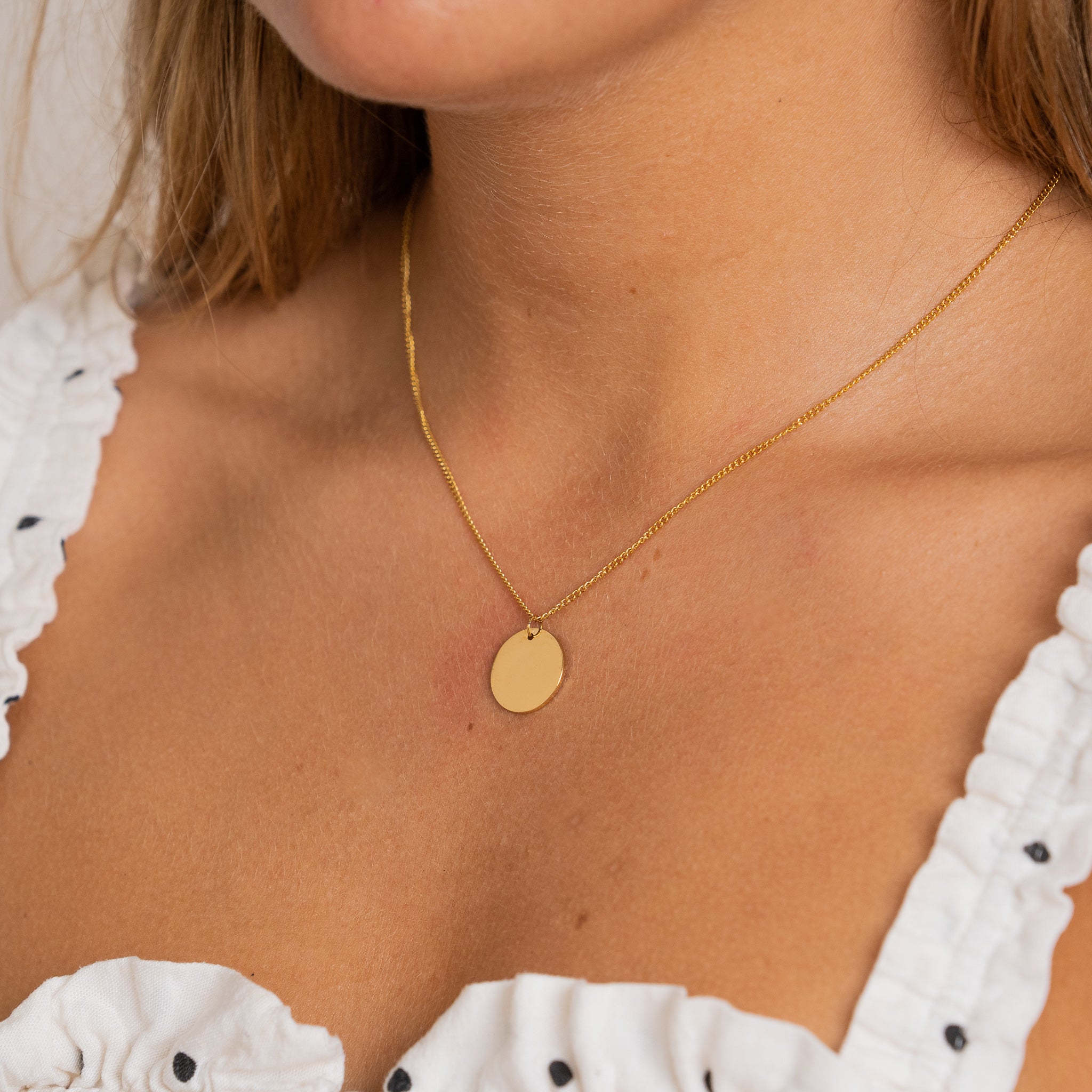 KRUIS KETTING - VERGULD