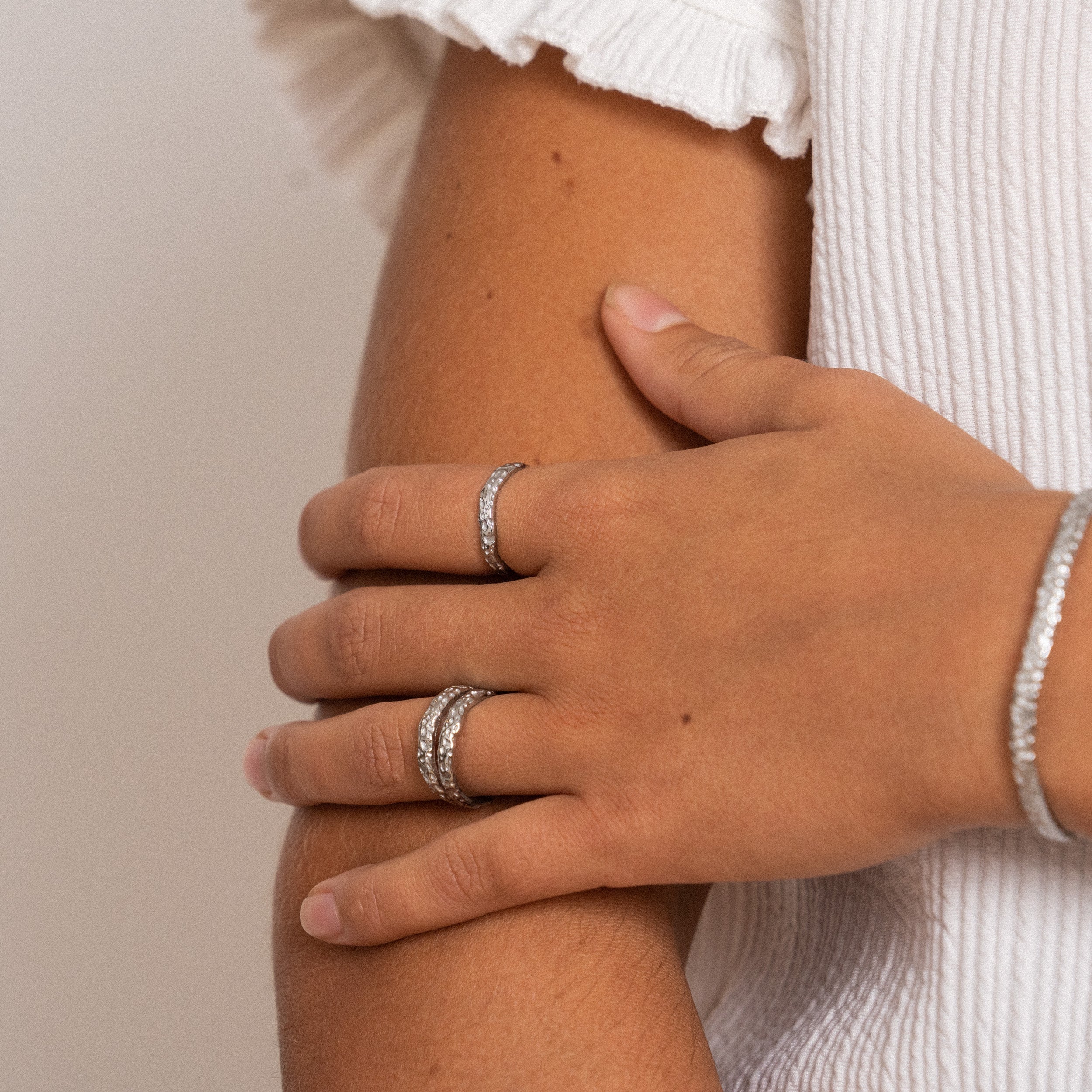 MOON VERSTELBARE TWIN RING