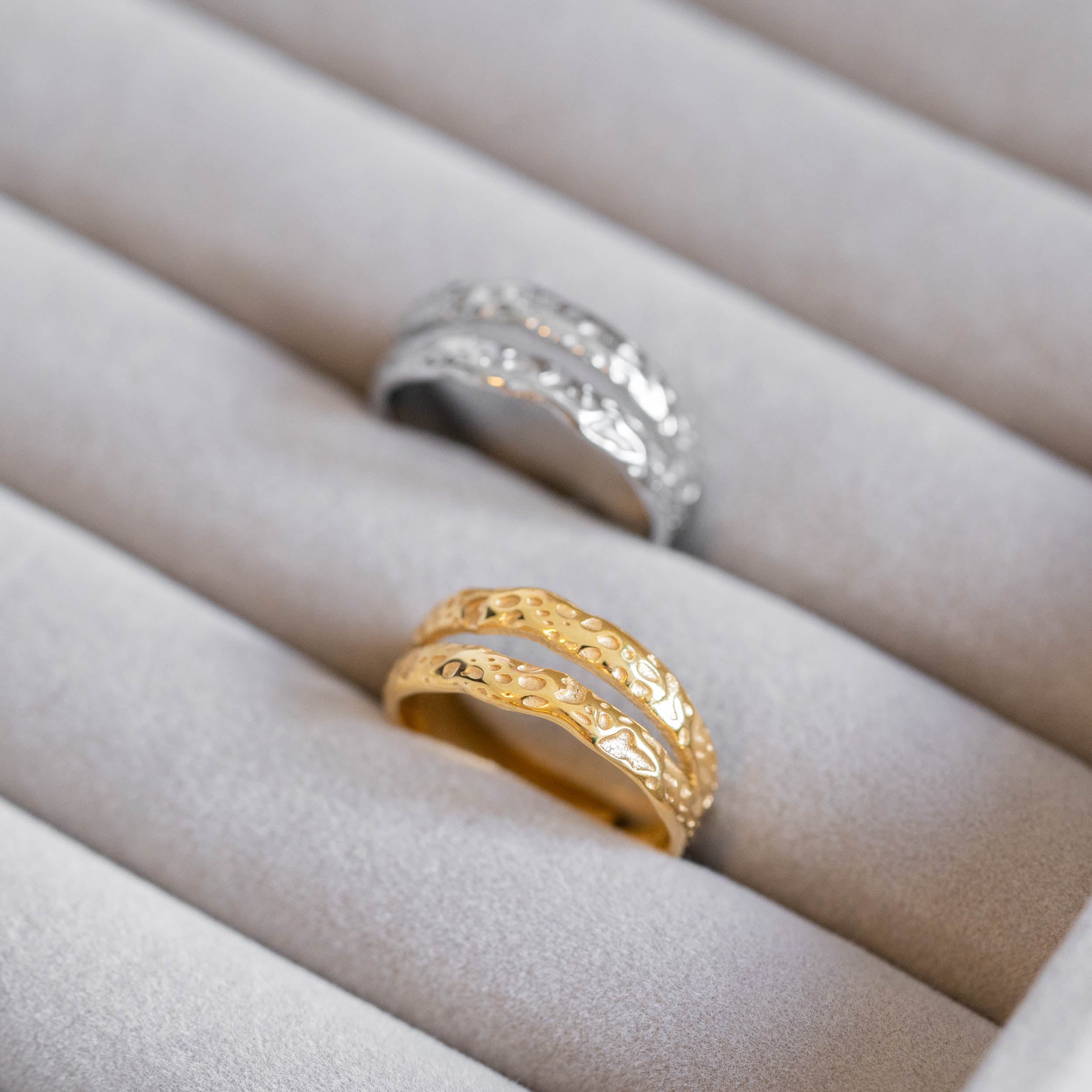 MOON VERSTELBARE TWIN RING