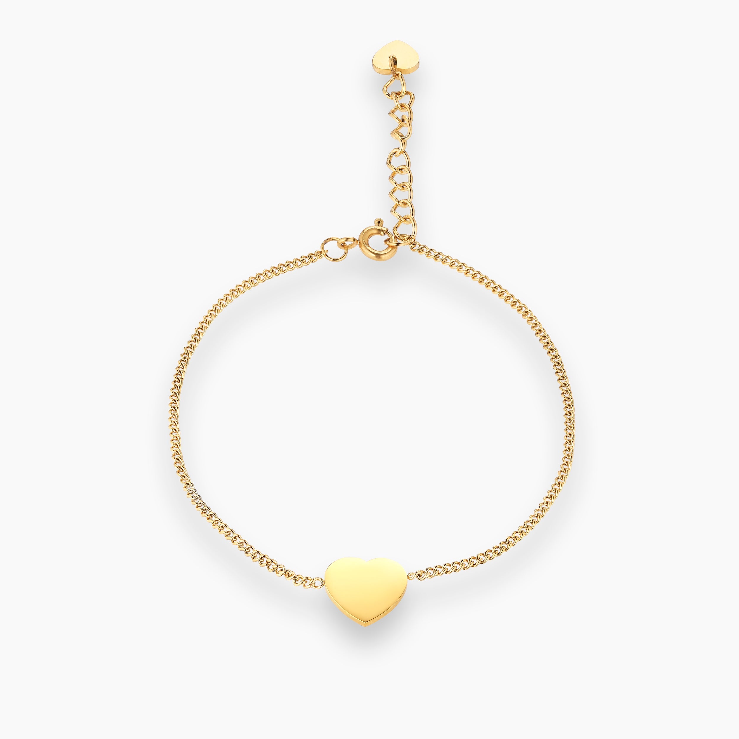 HARTENARMBAND - VERGULD