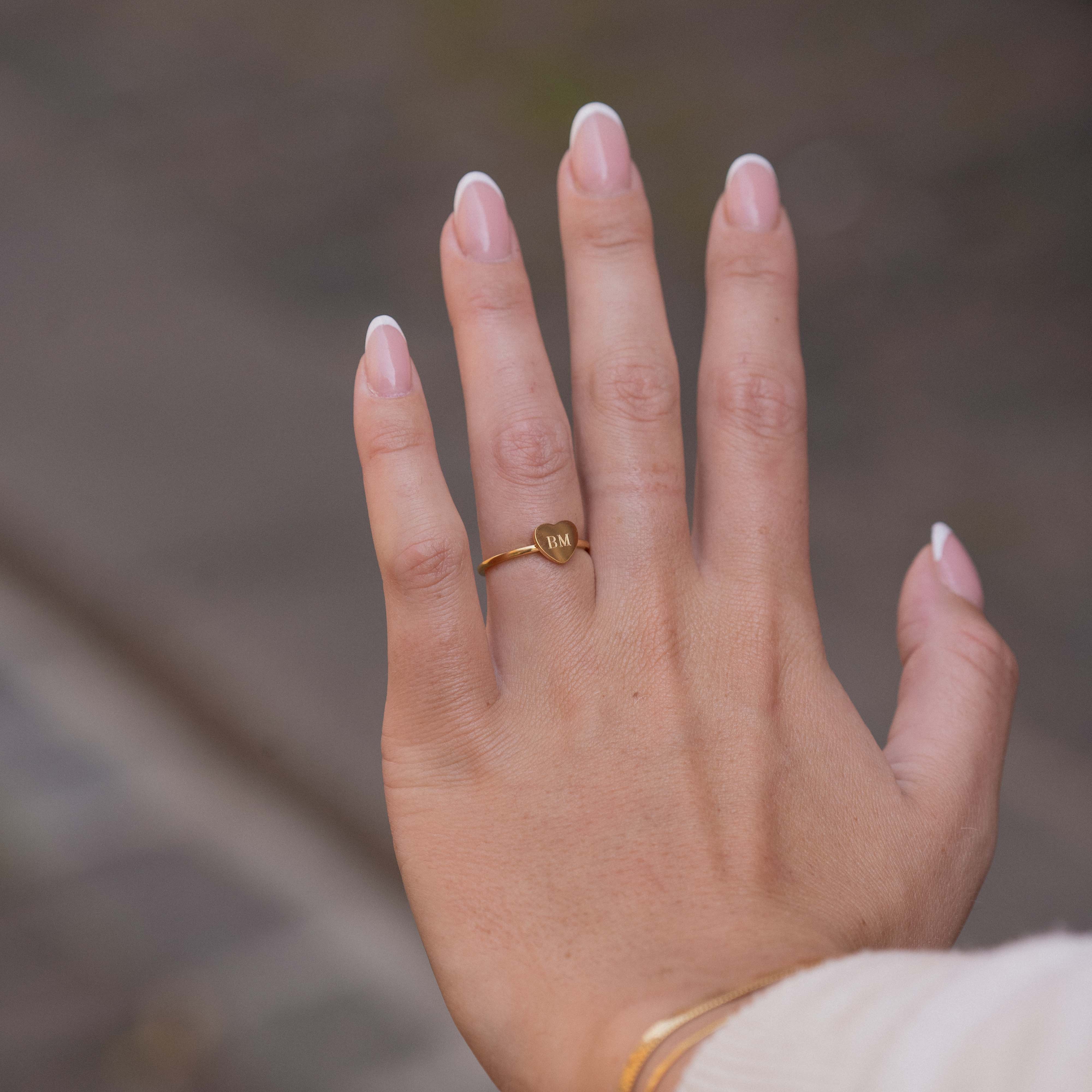 HARTENRING - VERGULD