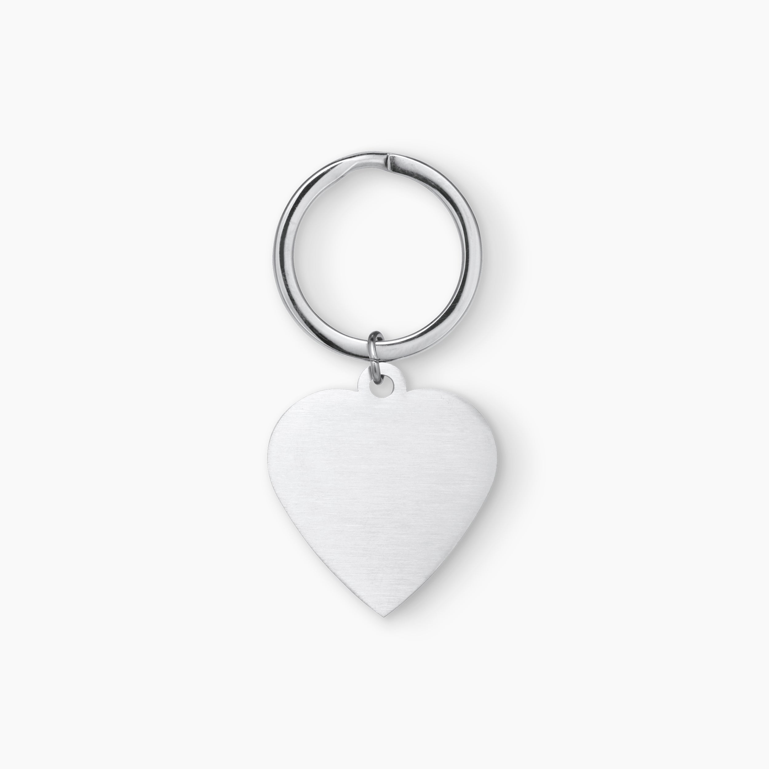 GEHAMERDE HART SLEUTELHANGER