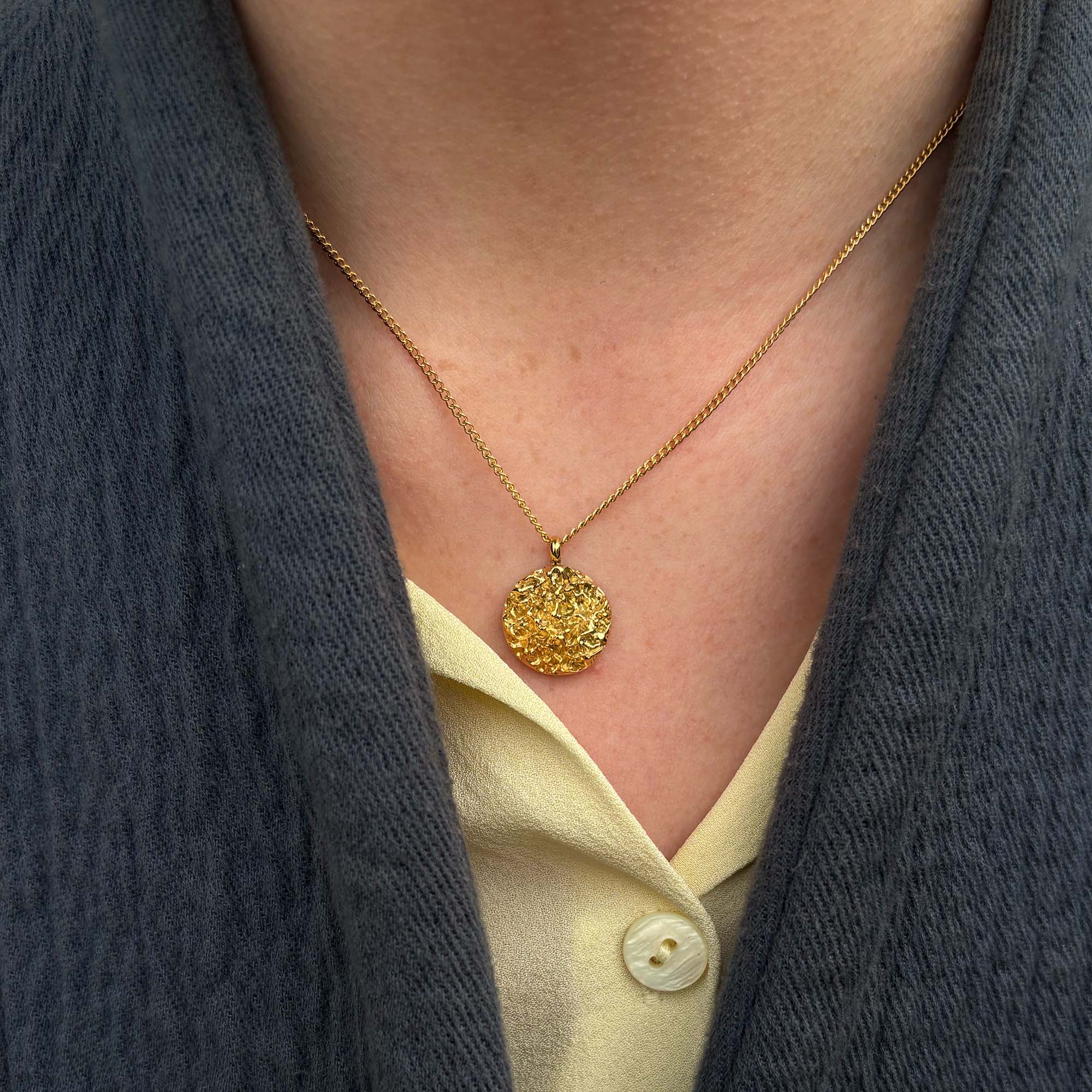 OSLO RONDE KETTING - VERGULD