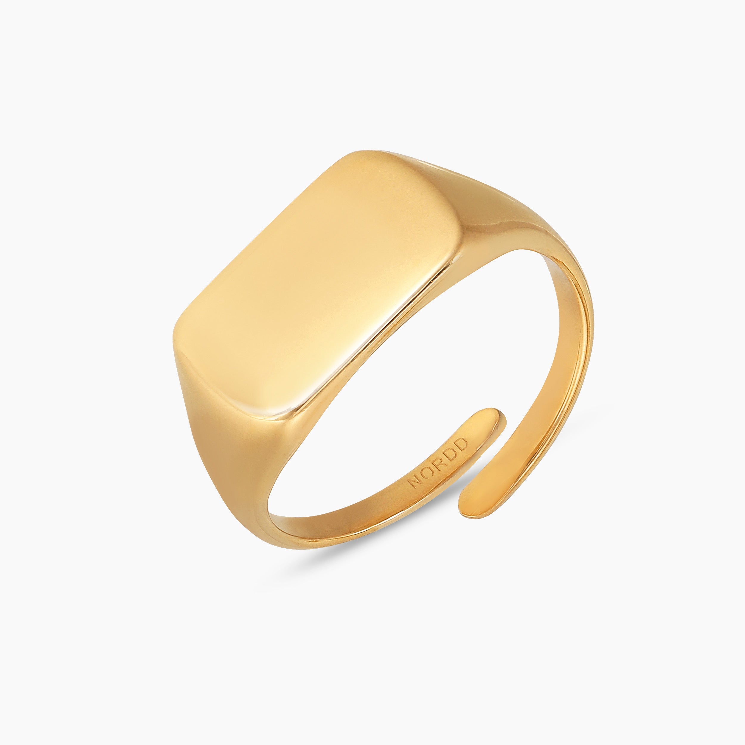 SIGNET RING 02 - VERGULD
