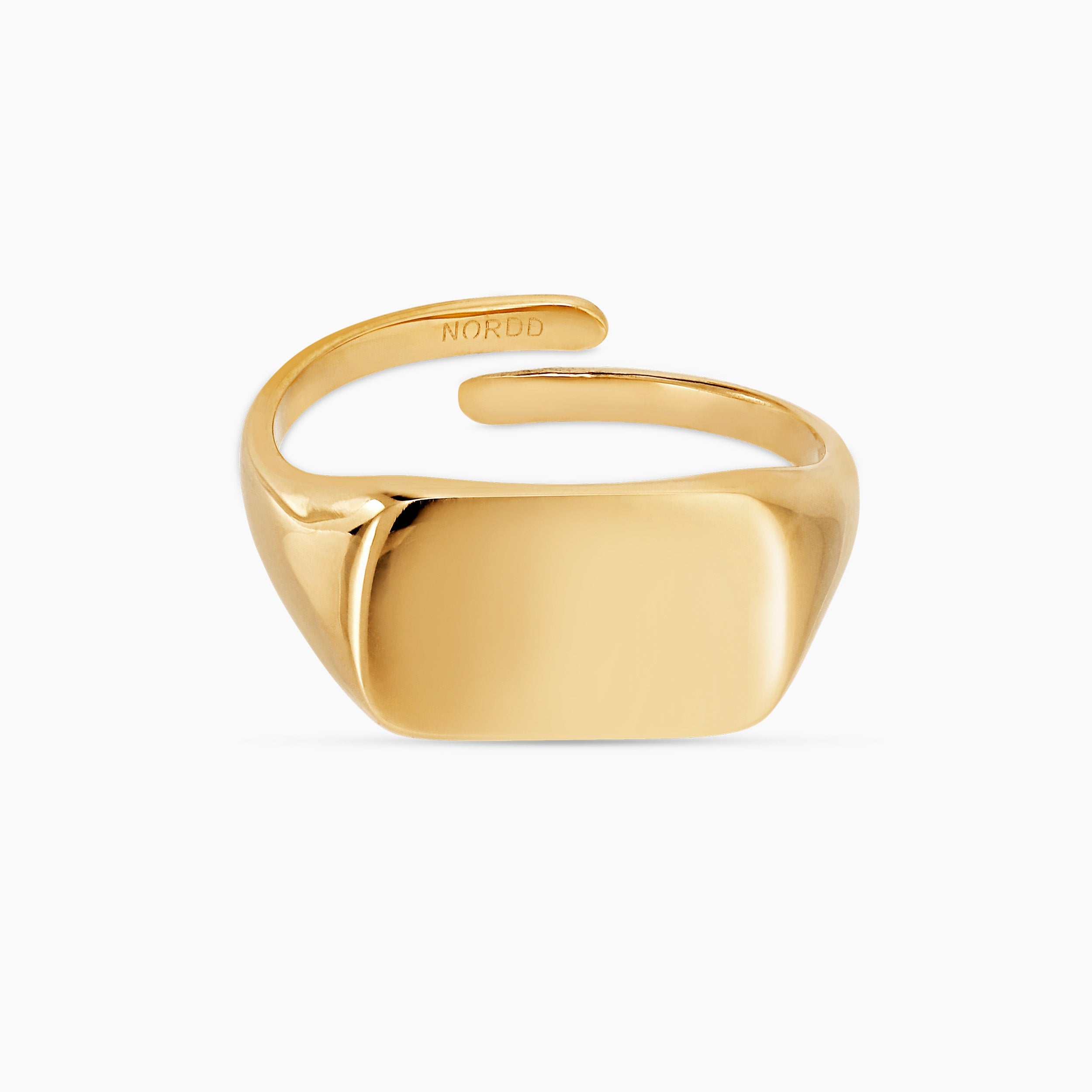 SIGNET RING 02 - VERGULD