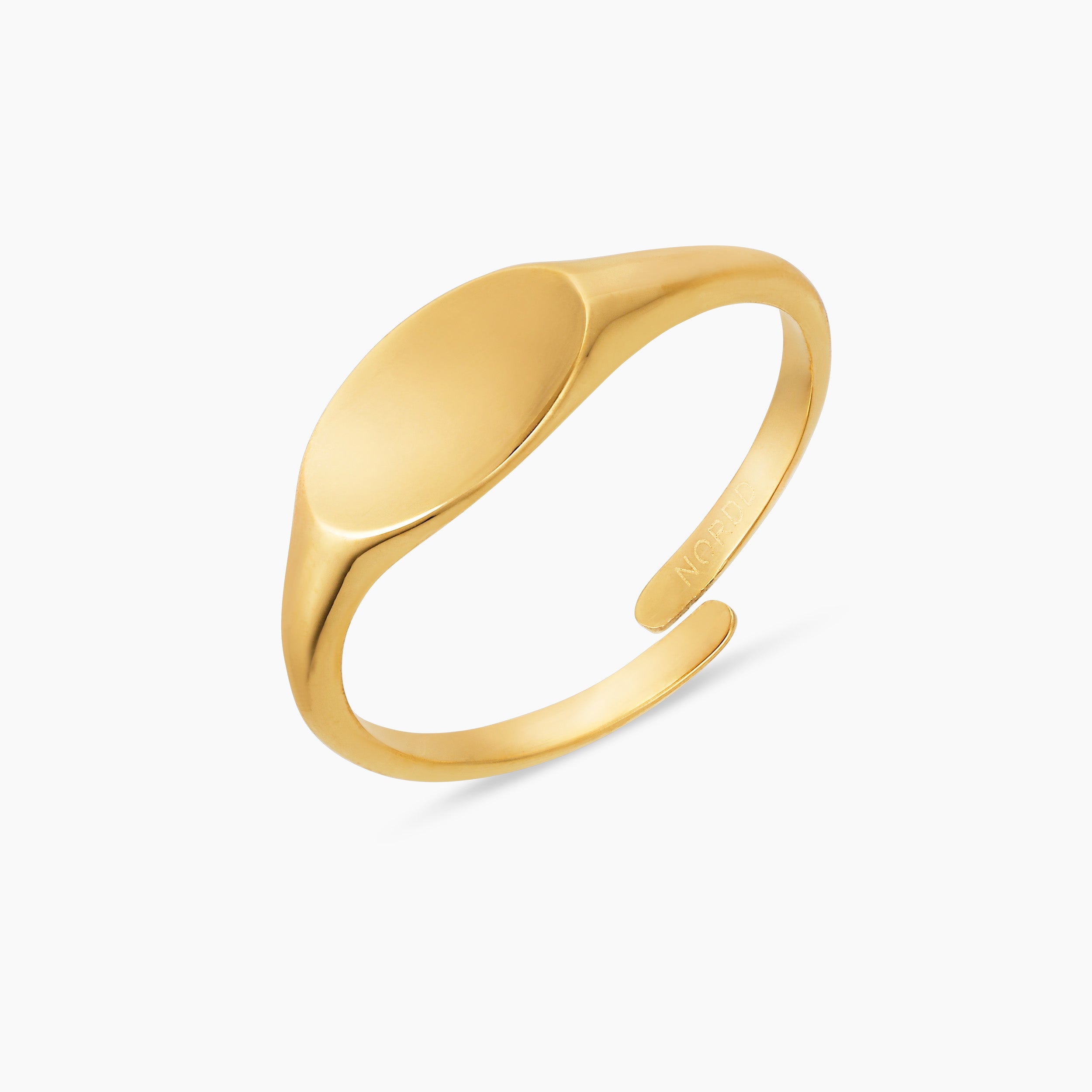 SIGNET RING 01 - VERGULD
