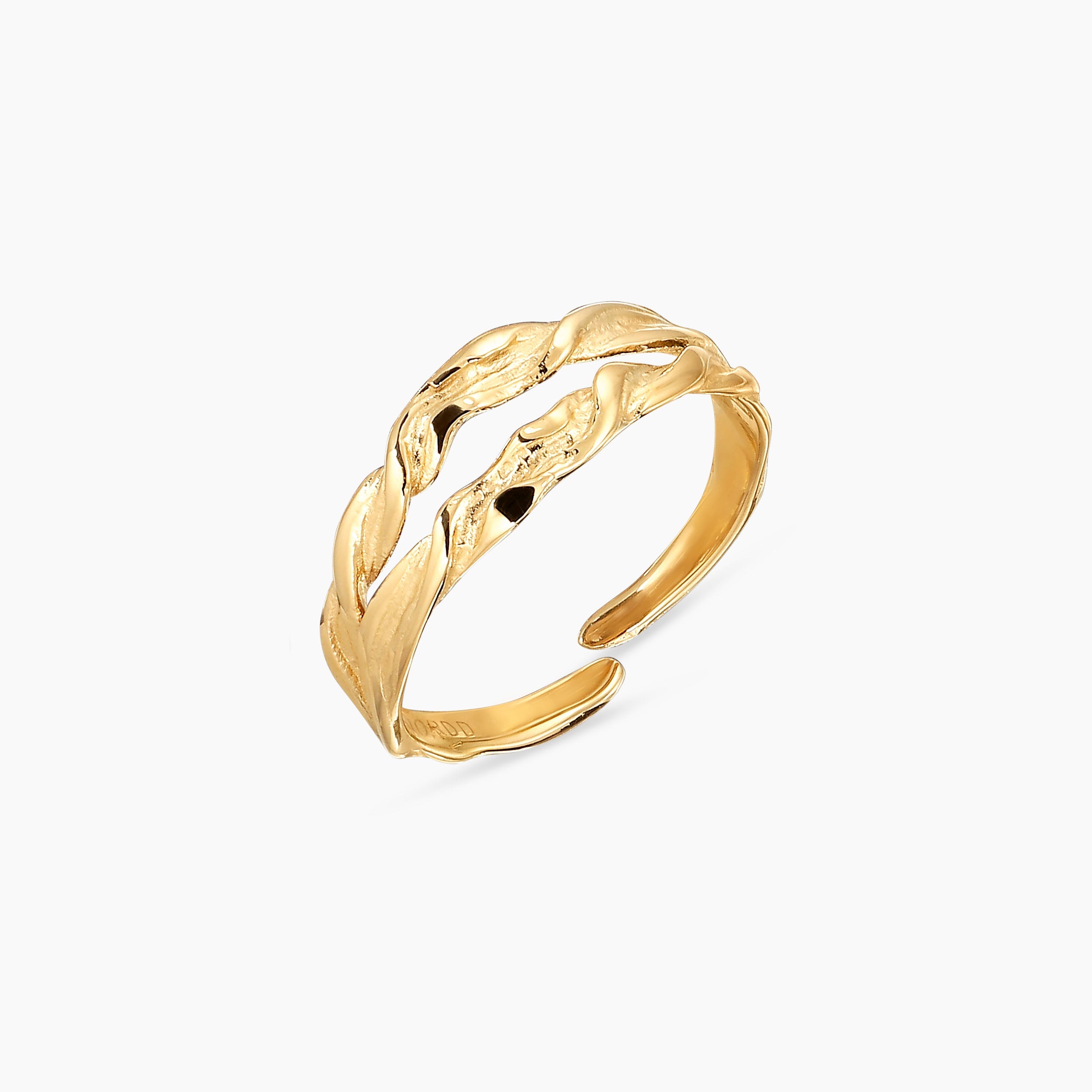 TWIST VERSTELBARE TWIN RING