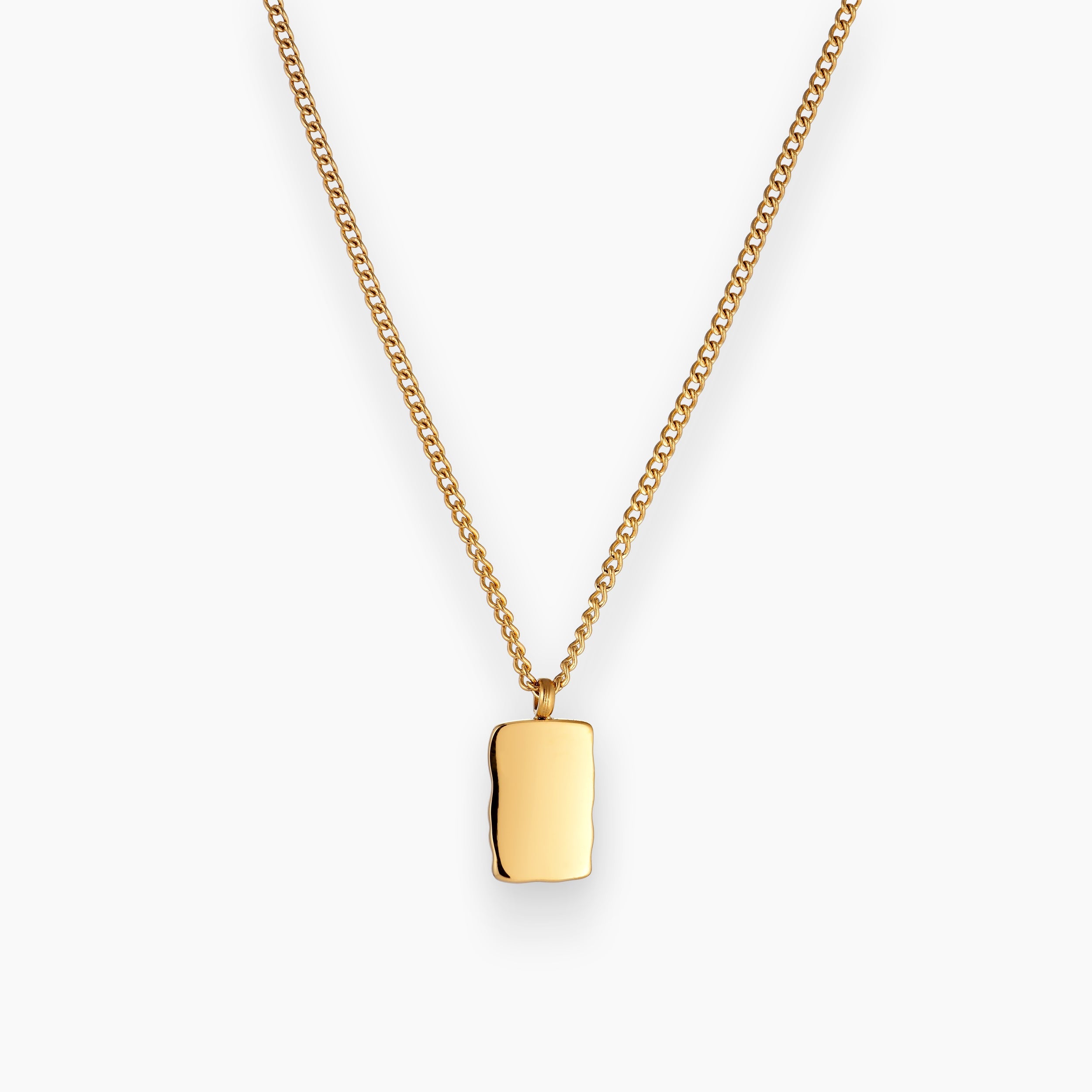 WAVY KLEIN KETTING - VERGULD