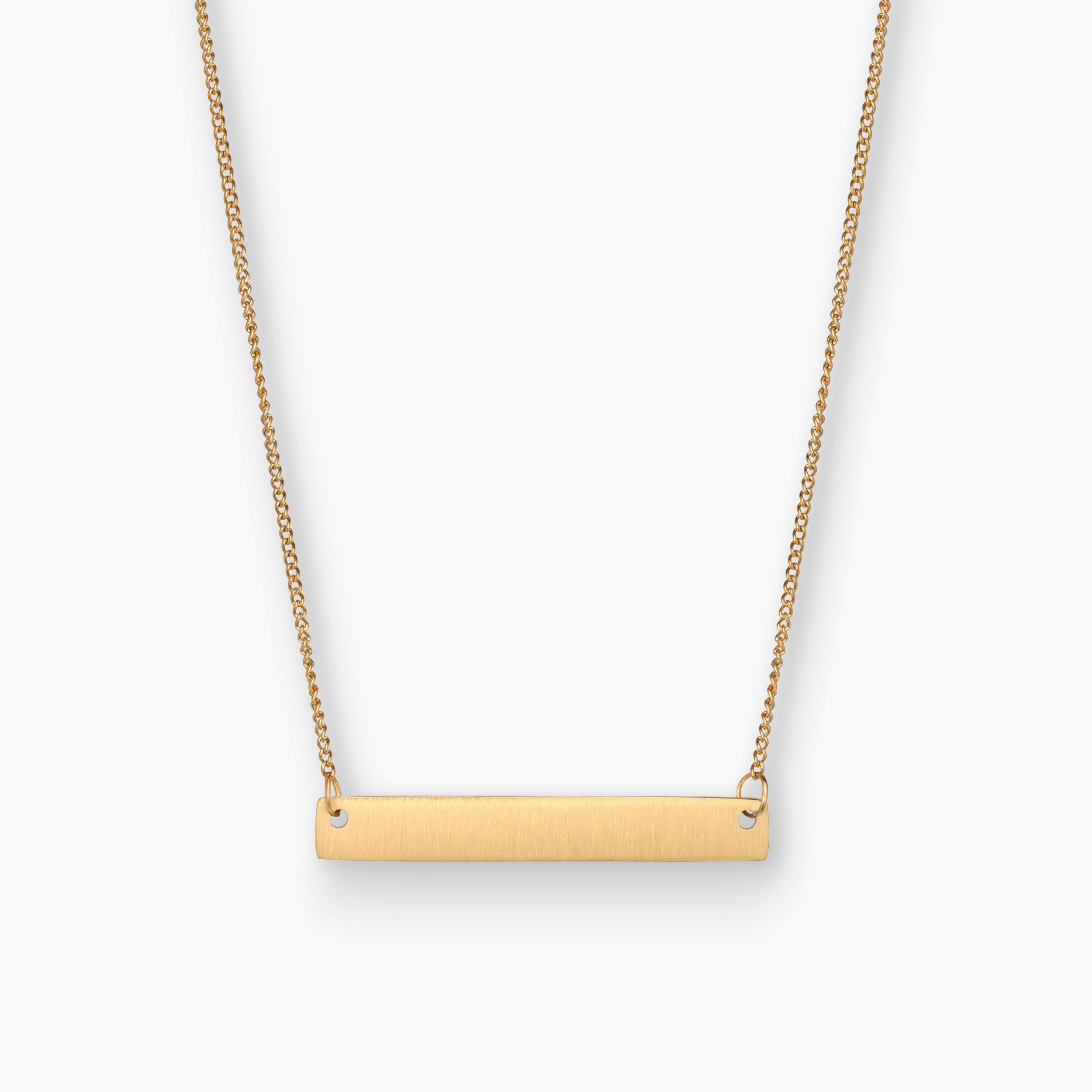 03 GEHAMERDE KETTING - VERGULD