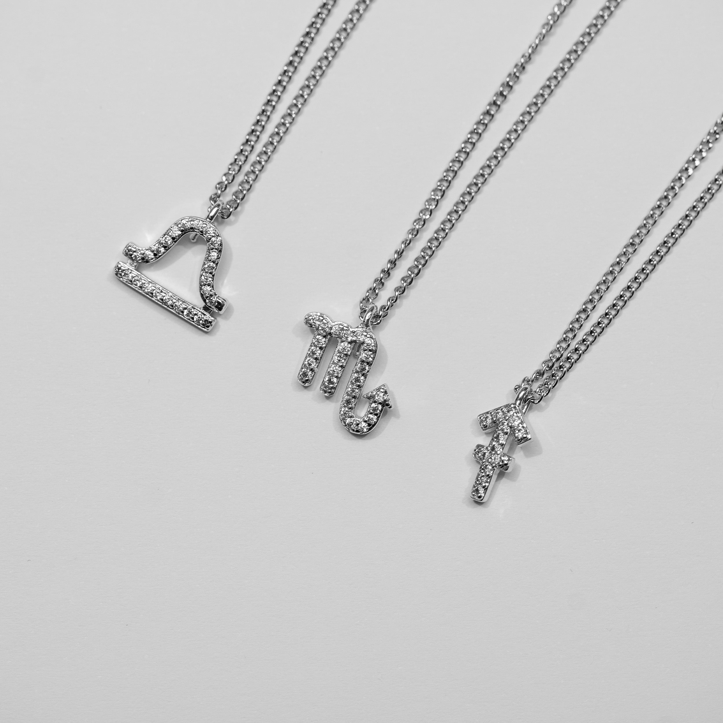 STERRETEKEN KETTING MET ZIRCONIA