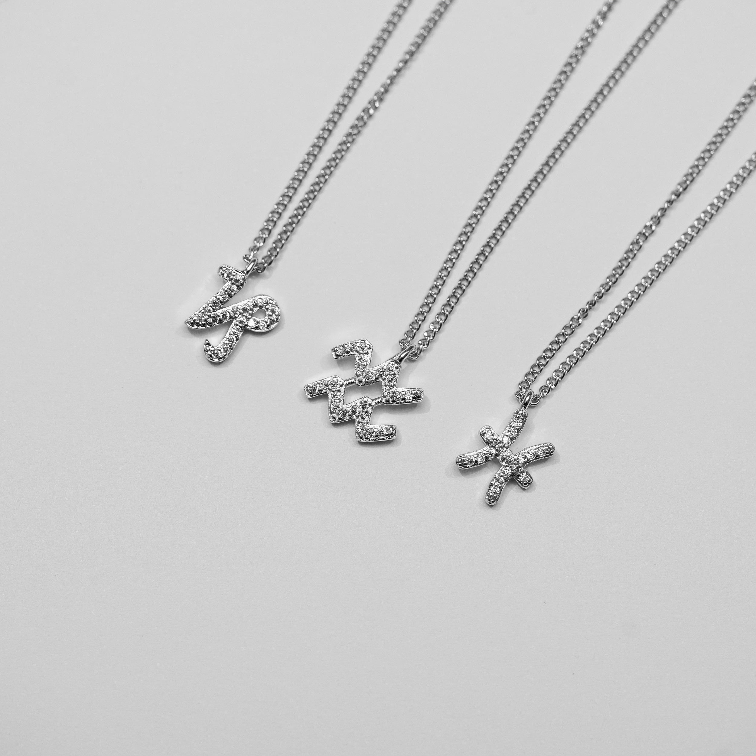 STERRETEKEN KETTING MET ZIRCONIA