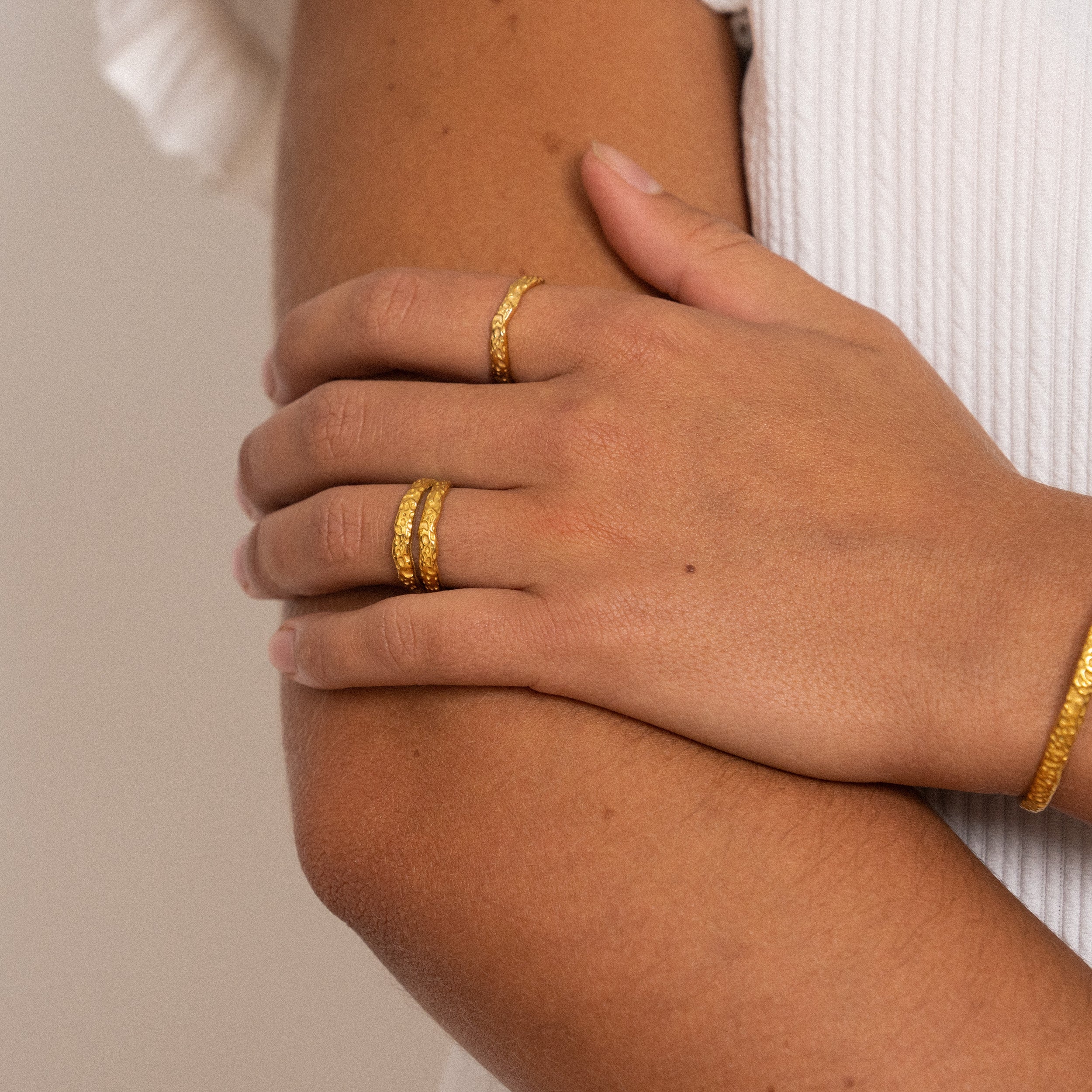 MOON VERSTELBARE TWIN RING