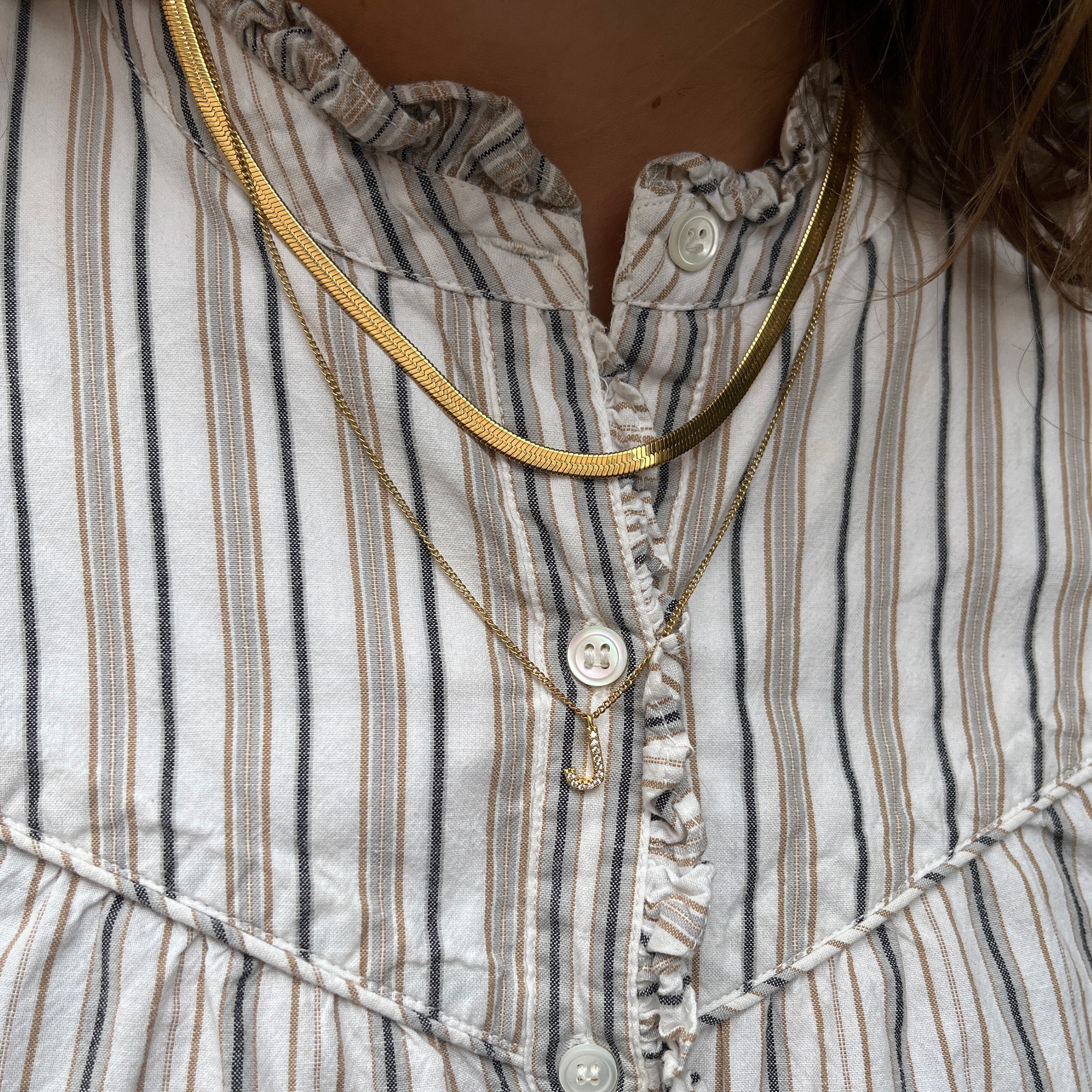 SNAKE KETTING 4MM - VERGULD