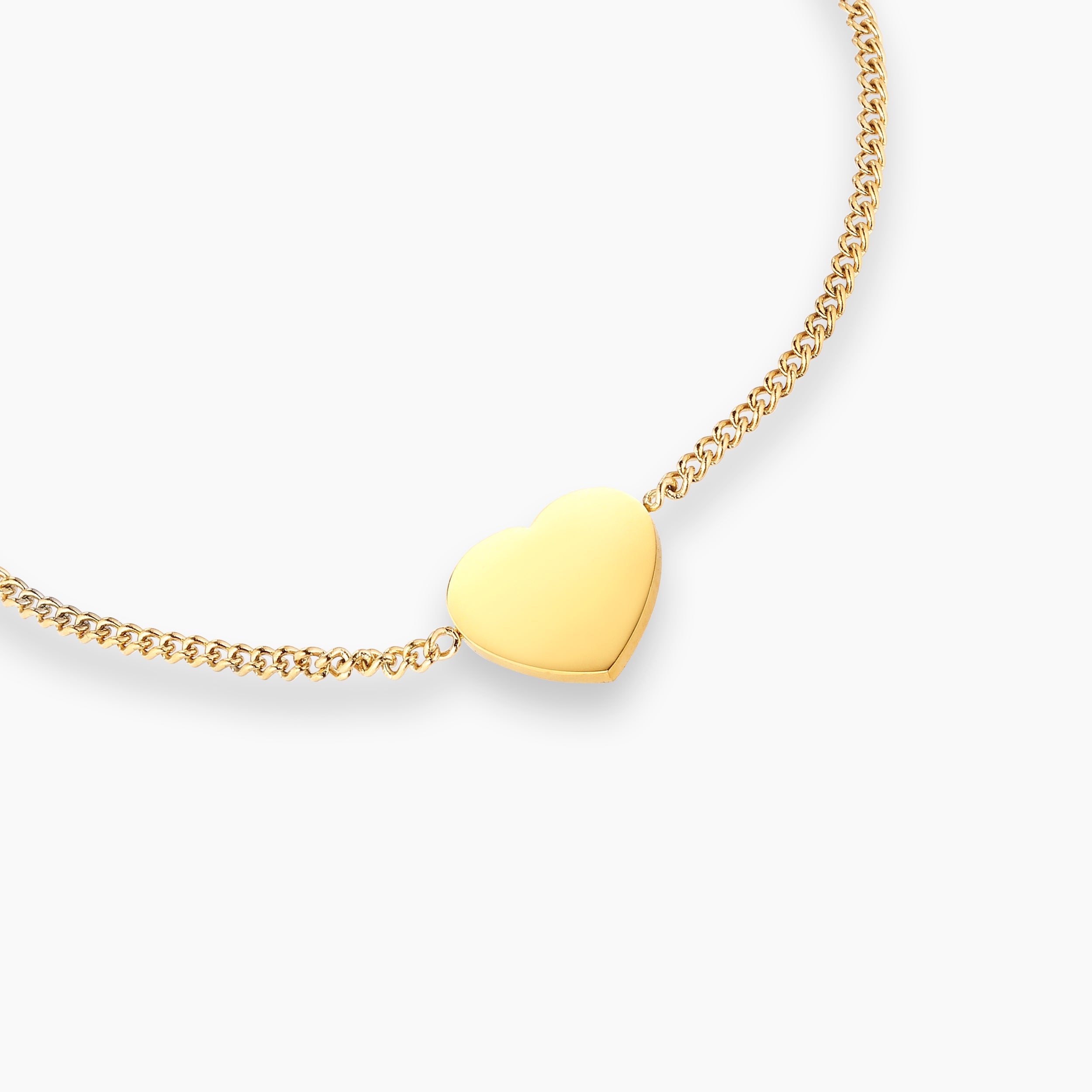 HARTENARMBAND - VERGULD