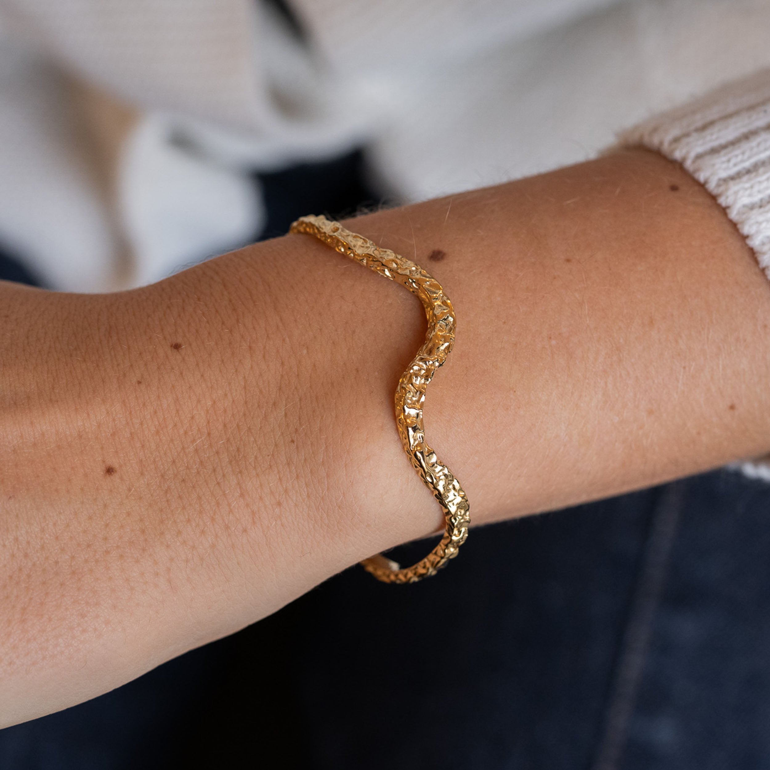 WAVES MOON VERSTELBARE ARMBAND