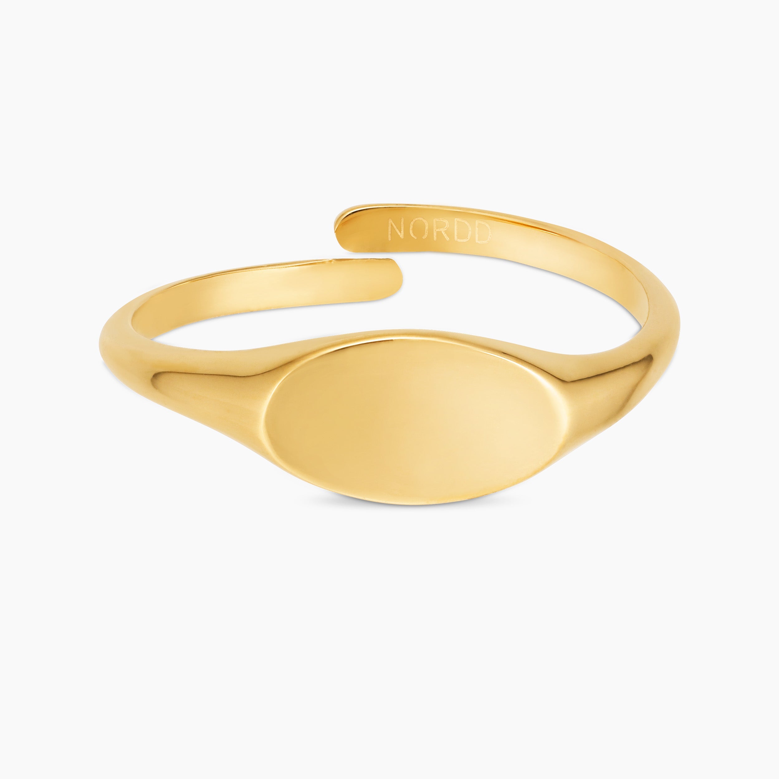 SIGNET RING 01 - VERGULD