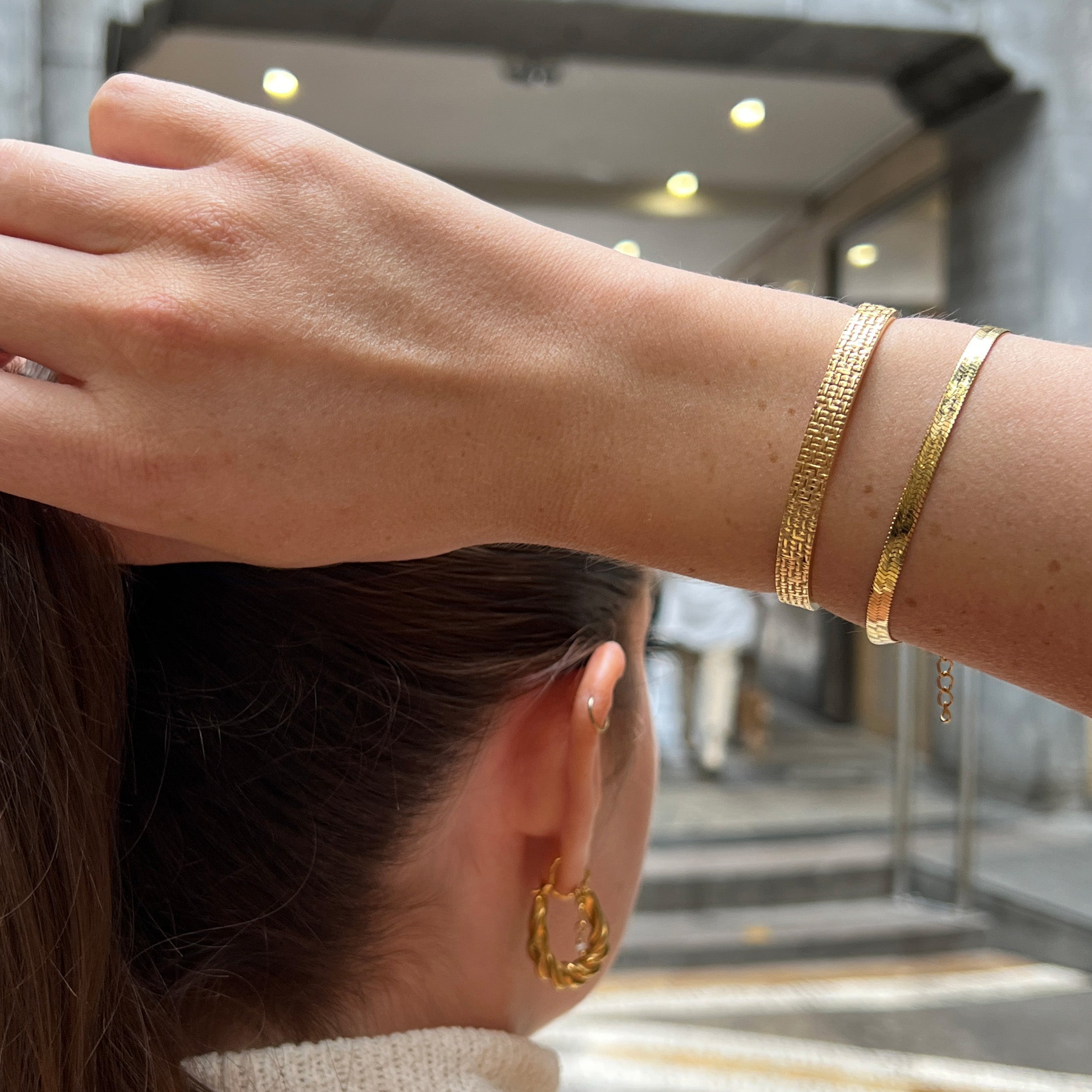 VIMINI ARMBAND - VERGULD