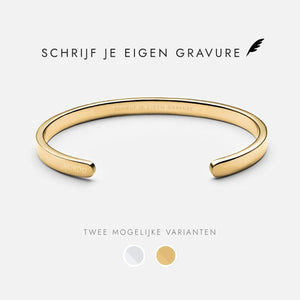 SCHRIJF JE EIGEN GRAVURE (GOUD)